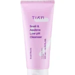 Успокаивающий гель для умывания с муцином |200 ml| TIAM Snail & Azulene Low pH Cleanser