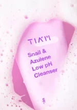 Успокаивающий гель для умывания с муцином |200 ml| TIAM Snail & Azulene Low pH Cleanser — изображение 3