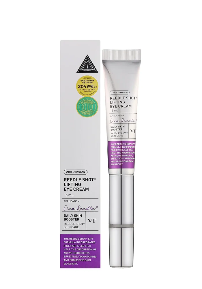 VT_Cosmetics_Reedle_Shot_Lifting_Eye_Cream_01_procosmetics_by Массажный лифтинг-крем для век с микроиглами |15 ml| VT Cosmetics Reedle Shot Lifting Eye Cream