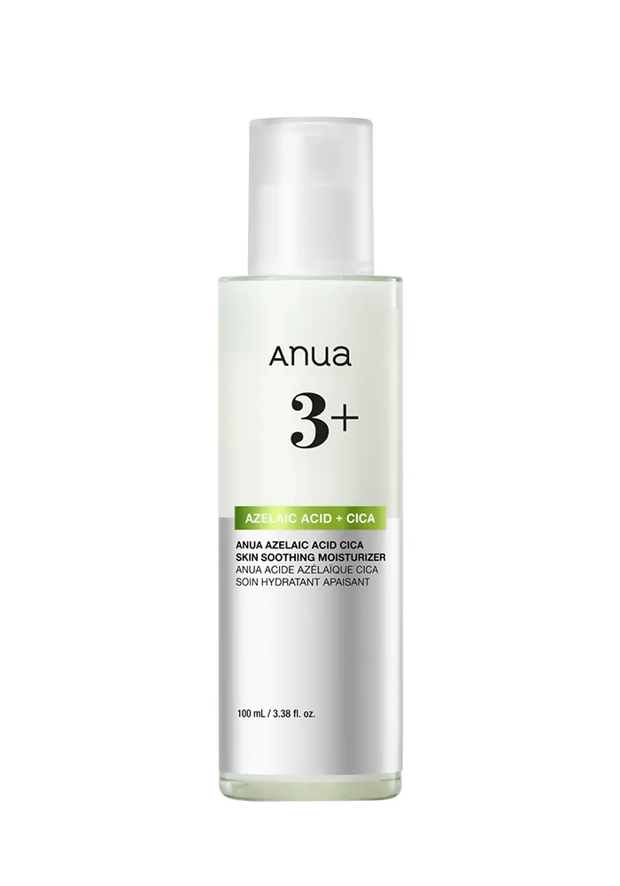 Успокаивающая эмульсия с 3% азелаиновой кислотой Anua Azelaic Acid CICA Skin Soothing Moisturizer 100 ml