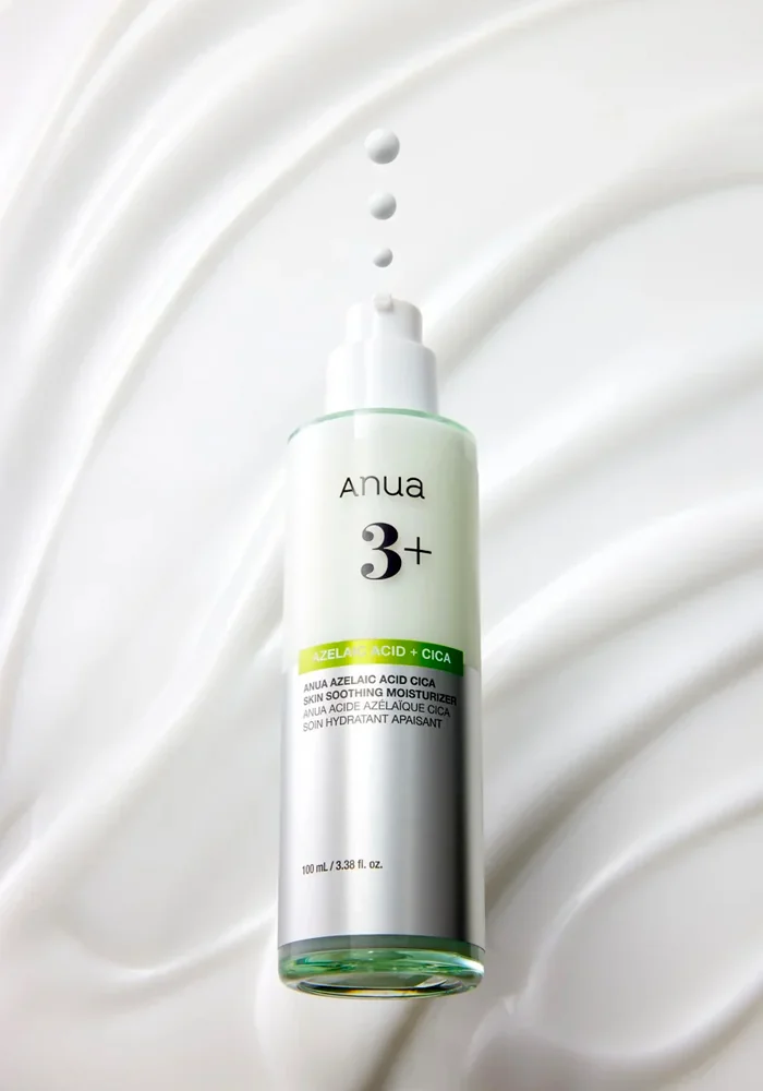 Успокаивающая эмульсия с 3% азелаиновой кислотой Anua Azelaic Acid CICA Skin Soothing Moisturizer 100 ml