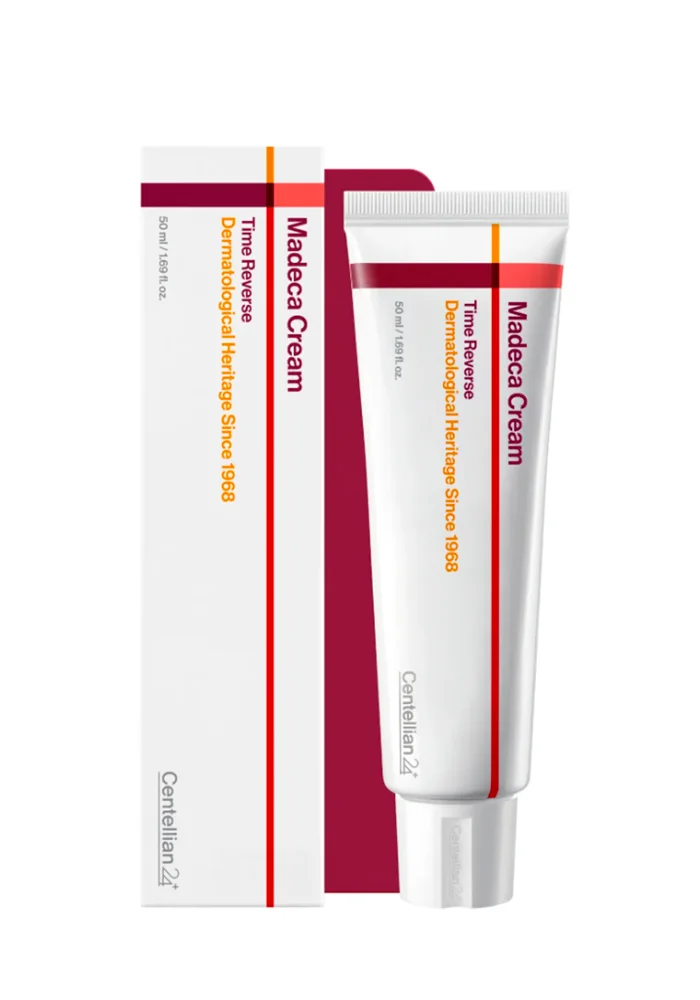 Укрепляющий крем с центеллой Centellian24 Madeca Cream Time Reverse