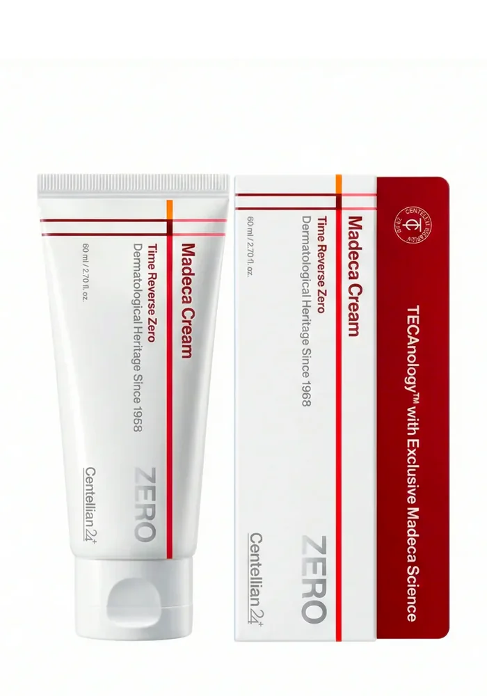 Лёгкий укрепляющий крем с центеллой Centellian24 Madeca Cream Time Reverse Zero 80 ml