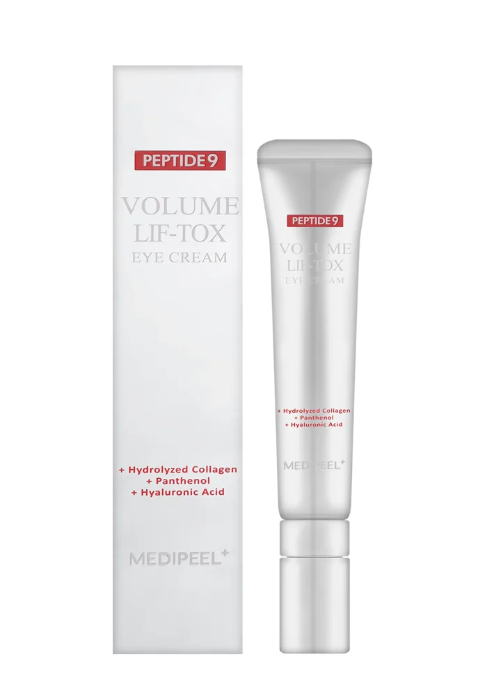 Интенсивный массажный крем для век с эффектом лифтинга MEDIPEEL Peptide 9 Volume Lif-Tox Eye Cream 20 мл