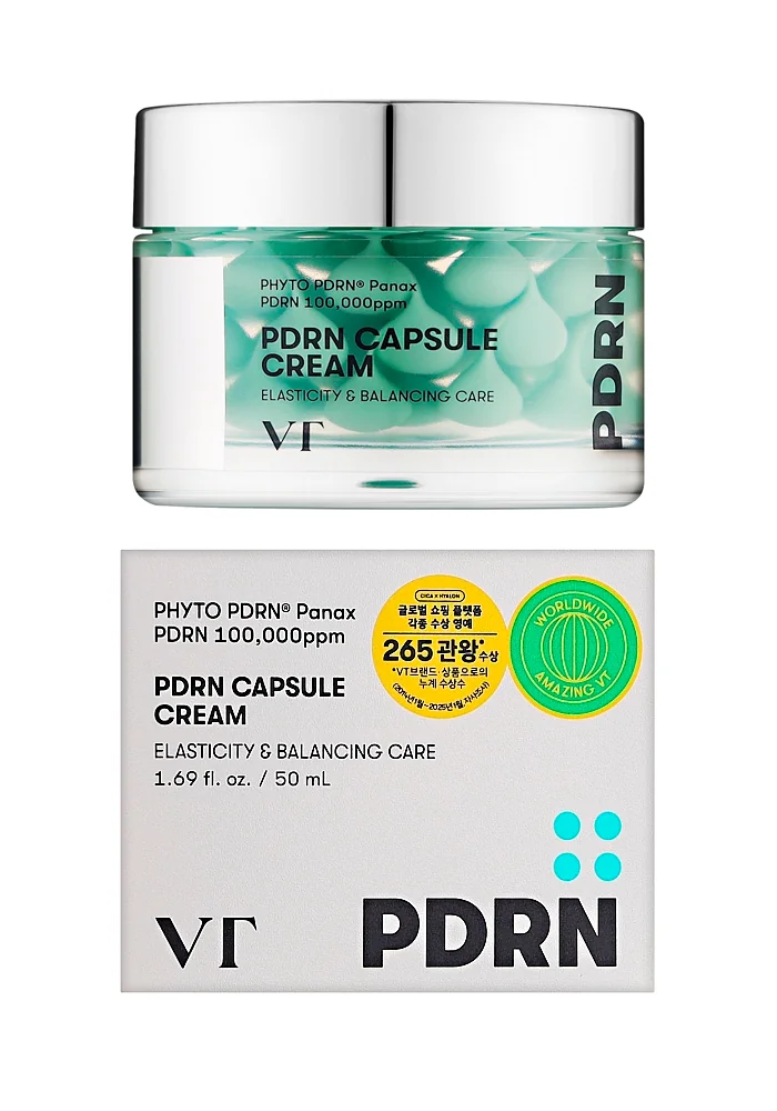 Увлажняющий капсульный крем с ПДРН 50 мл VT Cosmetics PDRN Capsule Cream 100