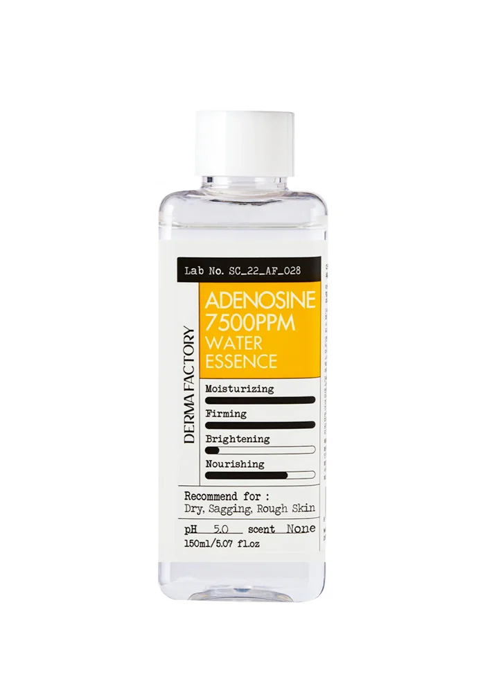 Derma_Factory_Adenosine_7500ppm_Water_Essence_01_procosmetics_by Коллагеновый тонер-эссенция для упругости кожи Derma Factory Adenosine 7500ppm Water Essence, 150 мл