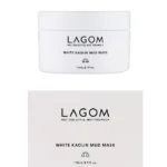 Отшелушивающая глиняная маска Lagom White Kaolin Mud Mask 110 мл