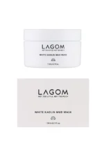 Отшелушивающая глиняная маска Lagom White Kaolin Mud Mask 110 мл