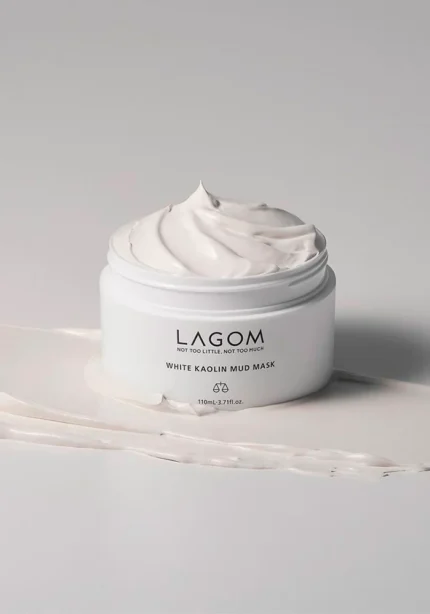 Отшелушивающая глиняная маска Lagom White Kaolin Mud Mask 110 мл