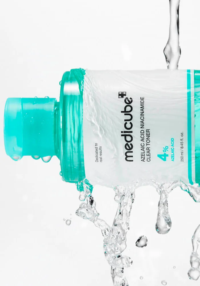 Очищающий тоник с 4% азелаиновой кислоты medicube Azelaic Acid Niacinamide Clear Toner 250 ml