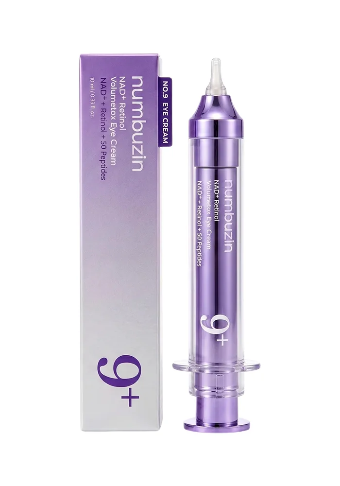Крем для кожи вокруг глаз с пептидами numbuzin No.9 NAD+ Retinol Volumetox Eye Cream 10 ml
