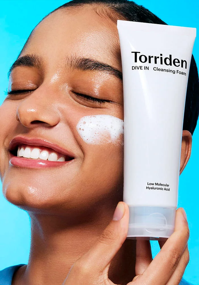 Гипоаллергенная пенка для умывания Torriden DIVE IN Low Molecular Hyaluronic Acid Cleansing Foam 150 ml