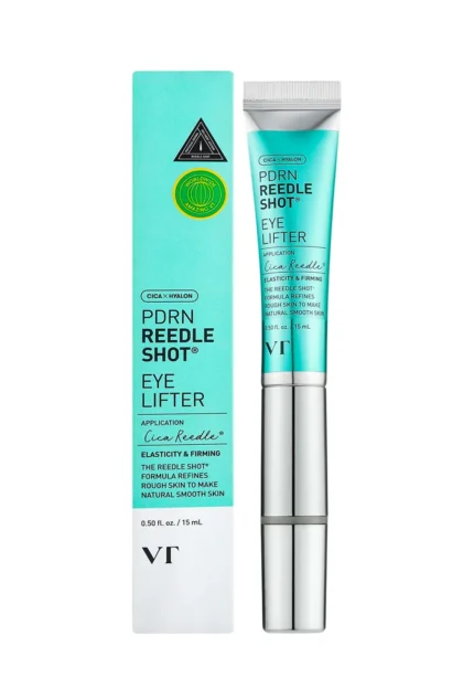 Массажный крем для кожи вокруг глаз с ПДРН и золотом VT Cosmetics PDRN Reedle Shot Eye Lifter 15 ml