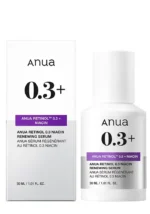 Обновляющая сыворотка с ретинолом и ниацинамидом Anua Nano Retinol 0,3% + Niacin Renewing Serum 30 ml