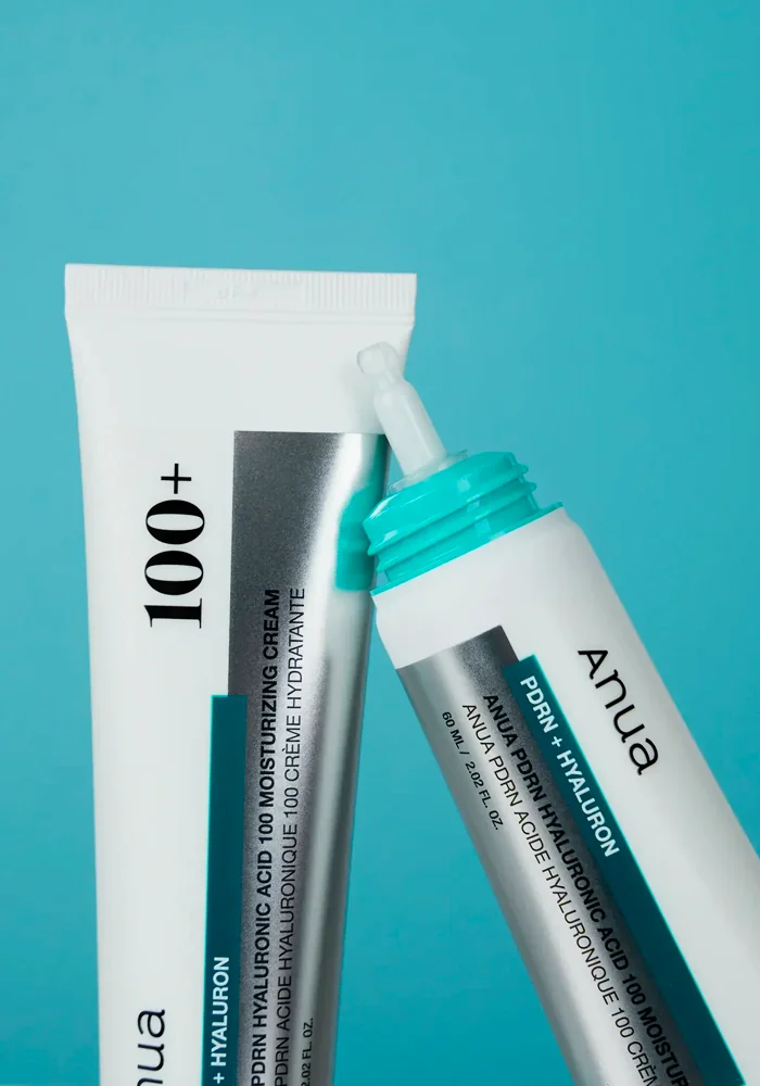 Увлажняющий крем с ПДРН и гиалуроновой кислотой Anua PDRN Hyaluronic Acid 100 Moisturizing Cream 60 мл