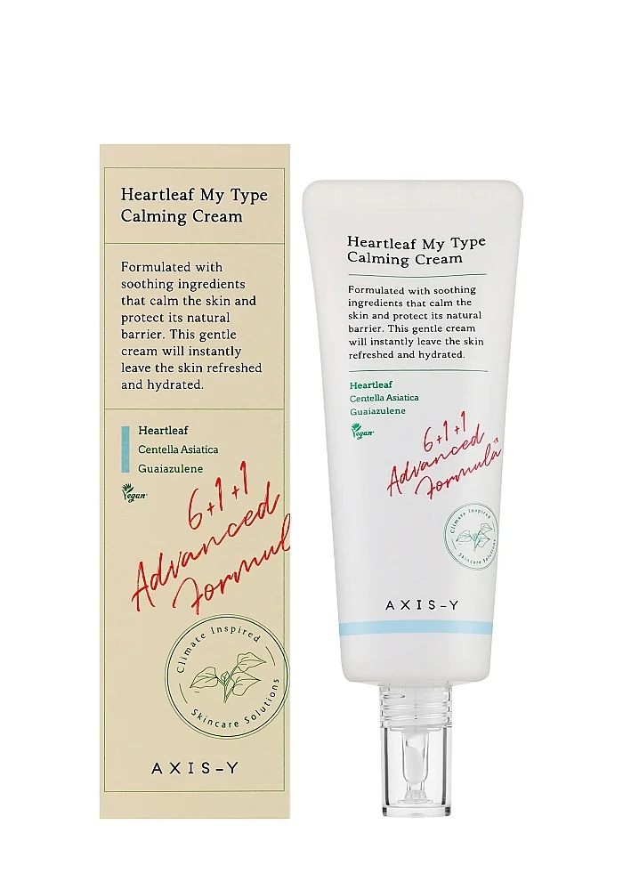 Успокаивающий крем-гель с хауттюйнией AXIS-Y Heartleaf My-Type Calming Cream 60 ml