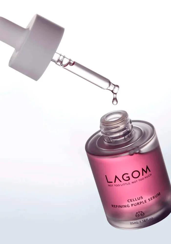 Сыворотка с азелаиновой кислотой для проблемной кожи Lagom Cellus Refining Purple Serum 35 ml