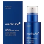 Деликатная ампула с микроиглами для сужения пор medicube One Day Exosome Shot 2000 30 ml