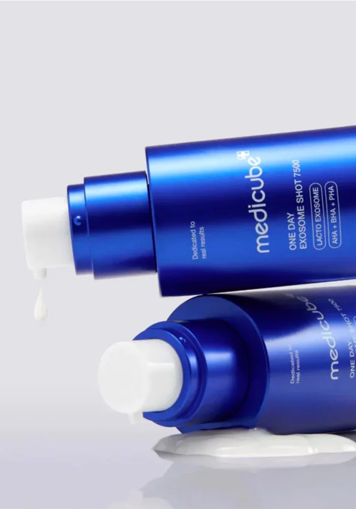 Деликатная ампула с микроиглами для сужения пор medicube One Day Exosome Shot 2000 30 ml