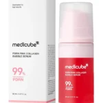 Пузырьковая сыворотка с коллагеном и ПДРН medicube PDRN Pink Collagen Bubble Serum 95 ml