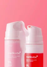 Пузырьковая сыворотка с коллагеном и ПДРН medicube PDRN Pink Collagen Bubble Serum 95 ml