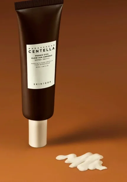 Солнцезащитный крем SKIN1004 Madagascar Centella Probio-Cica Glow Sun Ampoule SPF50+ PA++++ 50 ml